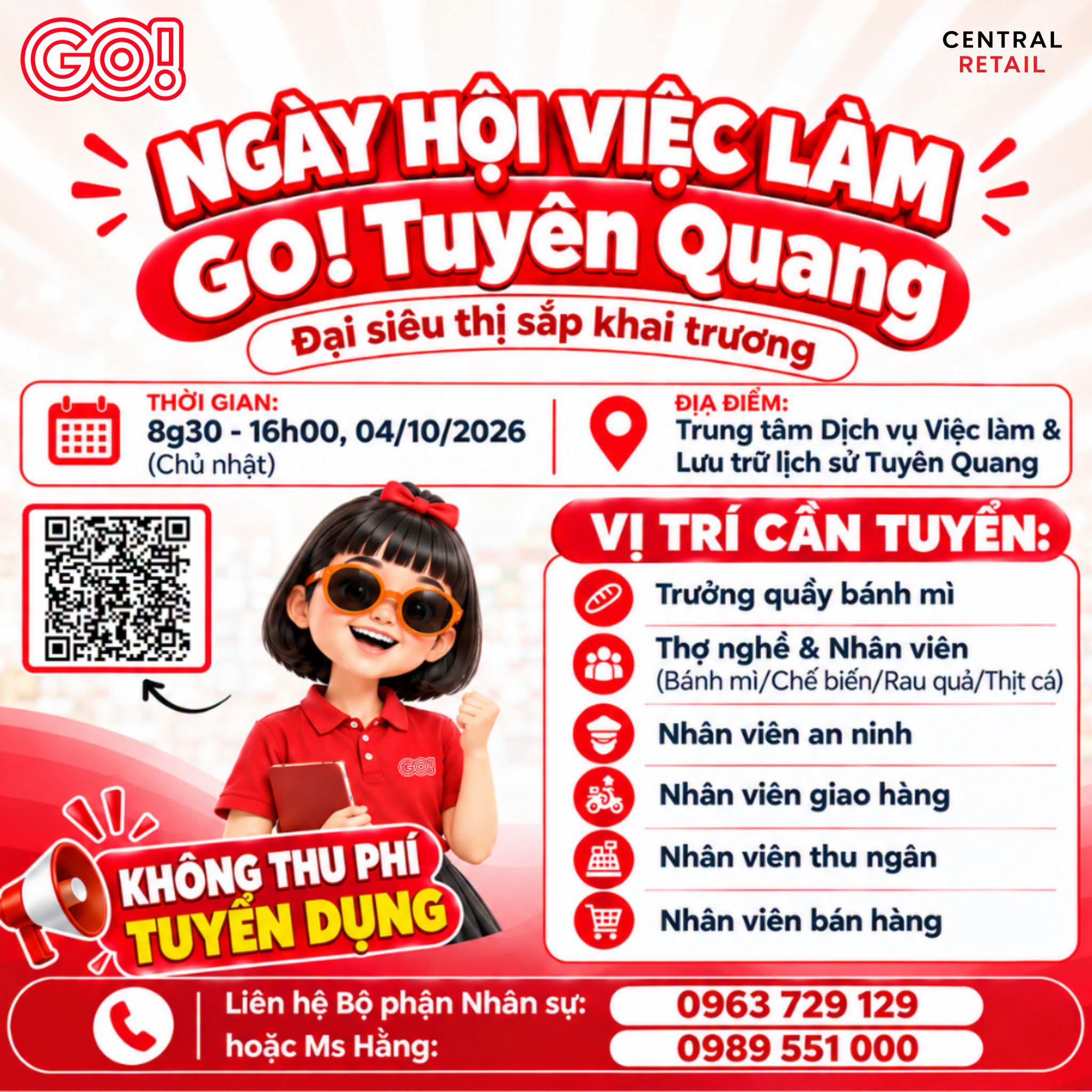 NGÀY HỘI VIỆC LÀM GO! TUYÊN QUANG