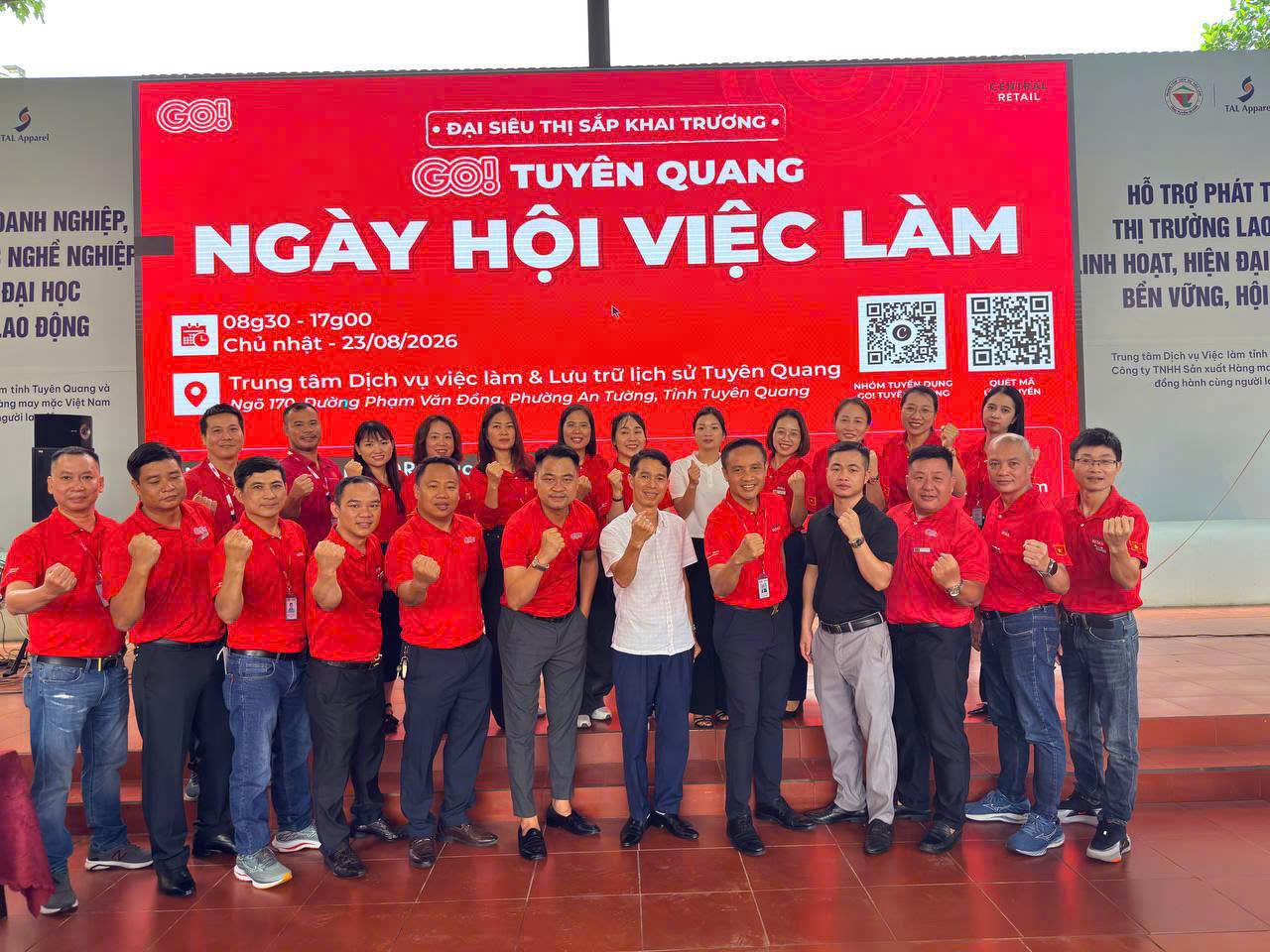 Cơ hội việc làm rộng mở tại Ngày hội tuyển dụng Siêu thị GO! Tuyên Quang